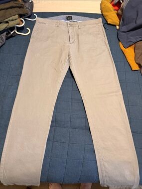J. Crew Light Grey Chino Pants